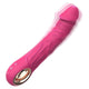 Realistic vibrator dildo with 10 powerful vibration modes and USB charging, made of high-quality silicone.