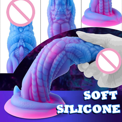 Dildo Drago per Dildo con Ventosa Dildo Morbido Mostro