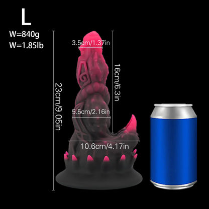 Deeldo Monster Dildo Silicone Pene Alieno