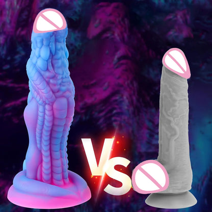 Dildo Drago per Dildo con Ventosa Dildo Morbido Mostro
