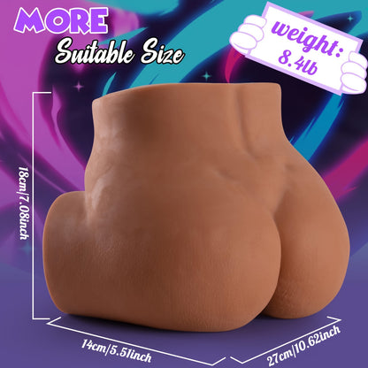 Masturbatore maschile vibrante con suzione e texture 3D realistica con batteria ricaricabile